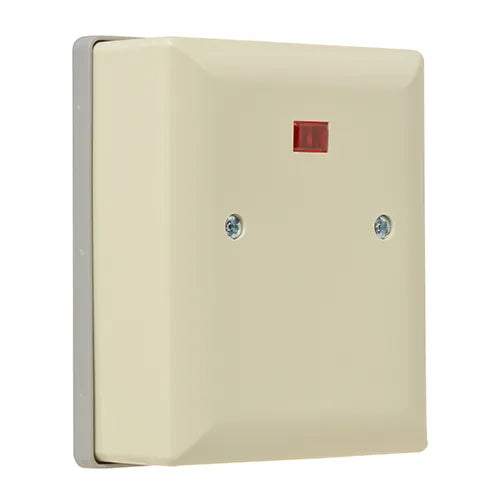 ASN Sontheimer wasmachinetrekschakelaar met controlelamp, 16A, 400V, opbouw, voor wasmachine bediening en controle.