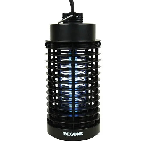 BeGone Vliegenlamp 1x4W hanging insect trap for 15 m², with UV light to attract and eliminate flying insects.