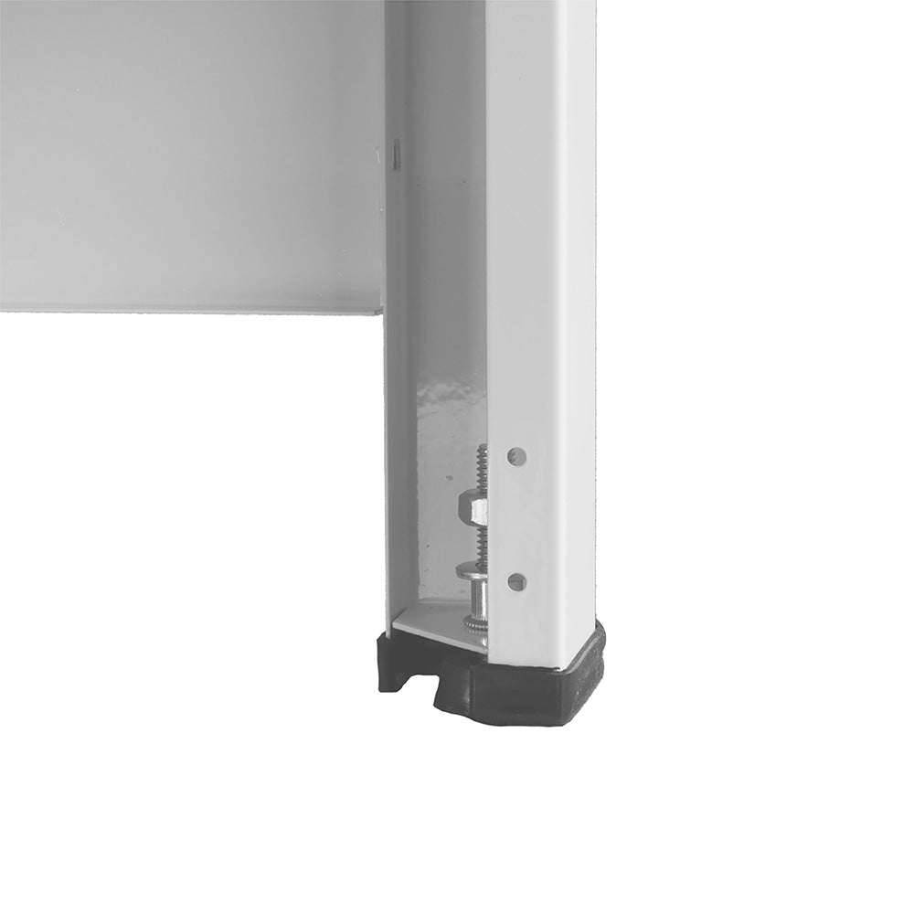 Nedco universele wasmachine verhoger providing additional height and stability for washing machines.