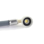 Nedco PVC wasmachine aanvoerslang, 1.5m long, flexible water hose for washing machine connections.