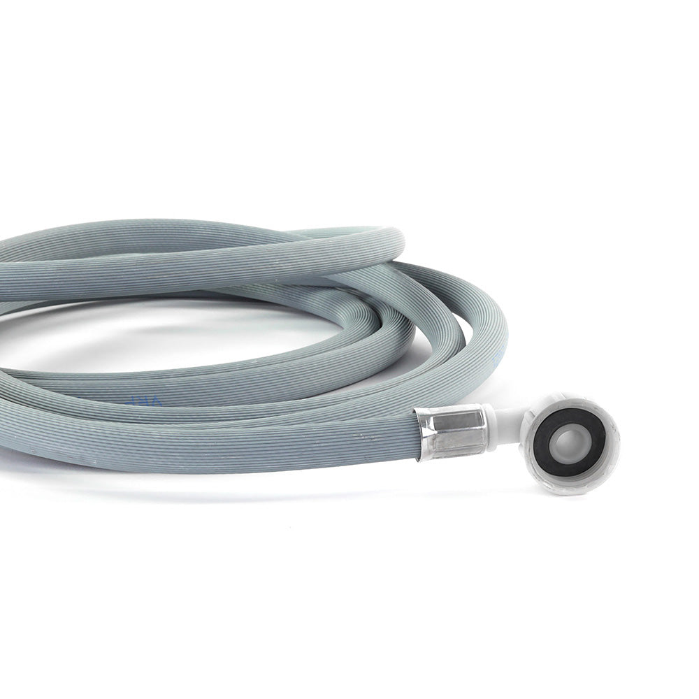 Nedco PVC aanvoerslang voor wasmachine en vaatwasser, 2,5 meter, haakse fitting, flexible water toevoerslang