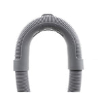 Nedco wasmachine afvoerslang met bocht, 3,5 meter lange aanvoerslang for washing machine drainage, flexible plastic tubing