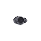 Set of four black Nedco washing machine vibration dampers, universal fit, designed to reduce noise and movement during operation.