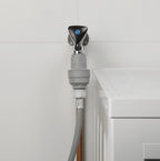 Nedco Waterstop washing machine connector 3/4-inch, mechanical water stop valve for secure water supply control.