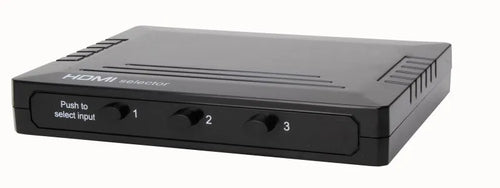 HDMI-switch 3-voudig zwart