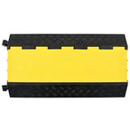 Kabelbeschermer drempel 3 tunnels 93 cm rubber - afbeelding 2