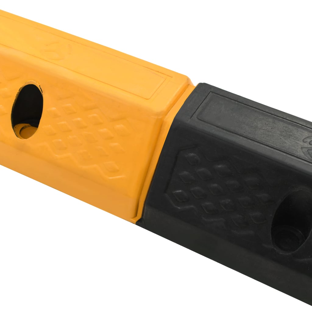 Parkeerblokken 49x15x9 cm rubber 2 st - afbeelding 3