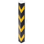Hoekbeschermers reflecterend 80 cm rubber - 5 stuks - afbeelding 5