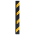 Hoekbeschermers reflecterend 80 cm rubber - 10 stuks - afbeelding 3