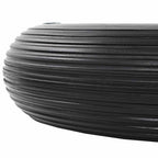 Massief kruiwagenwiel 4.00-8 390 mm zwart/zilver
