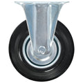 Vaste wielen 125 mm zwart