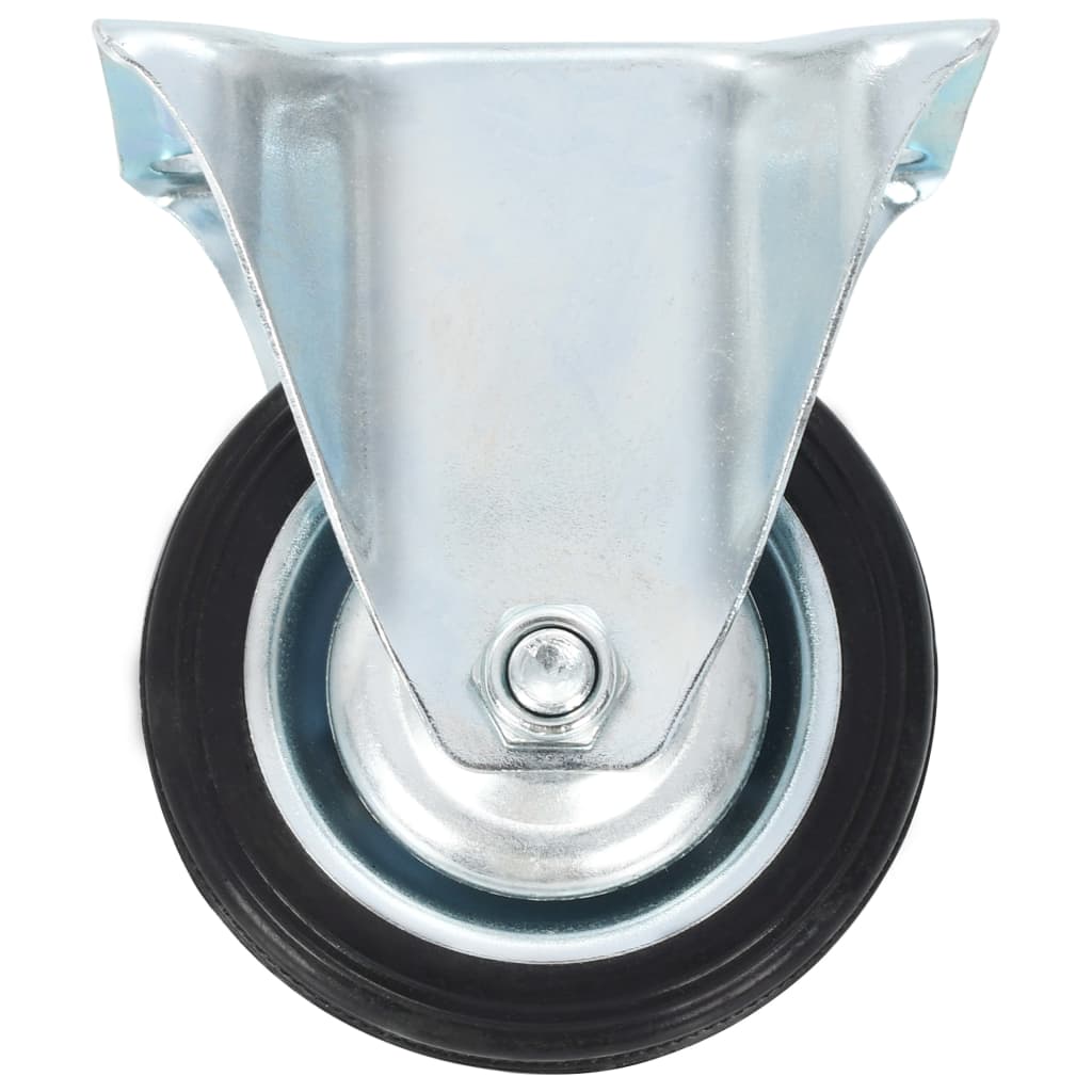 Wielen combinatie set 75 mm zwart