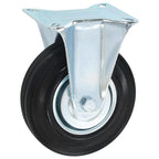 Wielen combinatie set 125 mm zwart