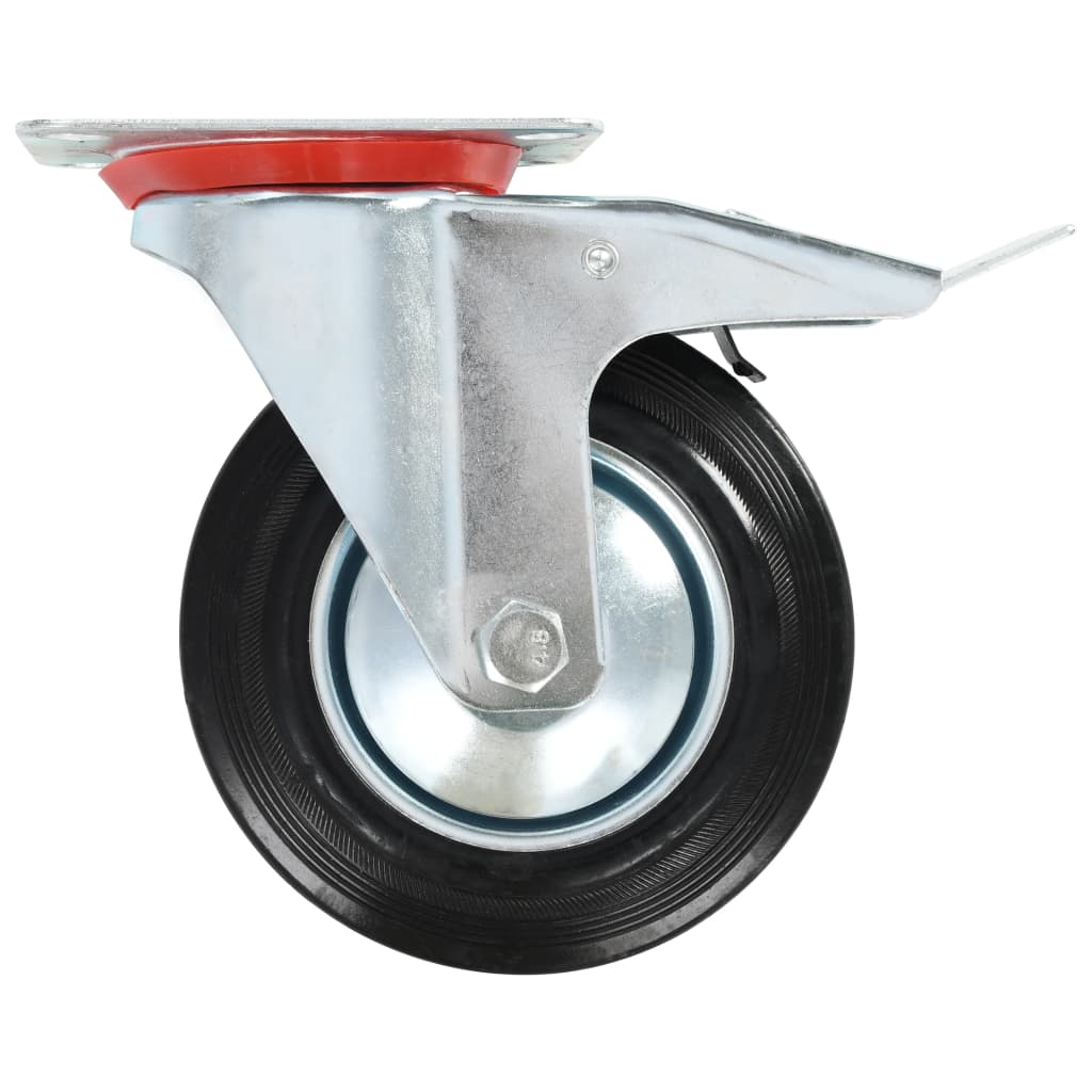 Wielen combinatie set 160 mm zwart