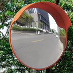Verkeersspiegel voor buiten 45 cm PC-kunststof oranje - afbeelding 2