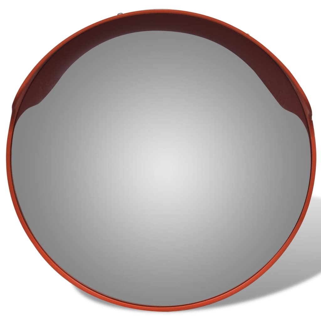 Verkeersspiegel voor buiten 45 cm PC-kunststof oranje - afbeelding 3