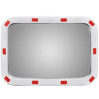 Verkeersspiegel rechthoekig met reflectors 40x60 cm - afbeelding 2