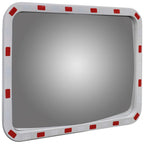 Verkeersspiegel rechthoekig met reflectors 60x80 cm - afbeelding 3