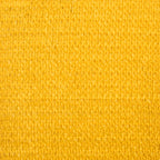 Schaduwdoek vierkant geel waterdoorlatend HDPE 160 g/m² detail 8