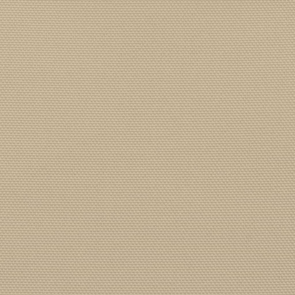 Schaduwdoek rechthoekig beige waterdicht oxford stof detail 8