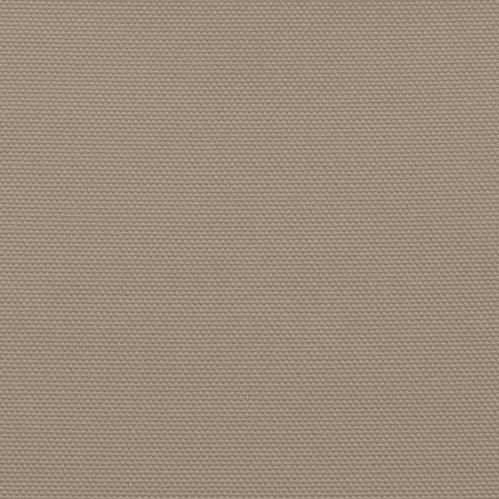 Schaduwdoek vierkant taupe waterdicht oxford stof detail 8