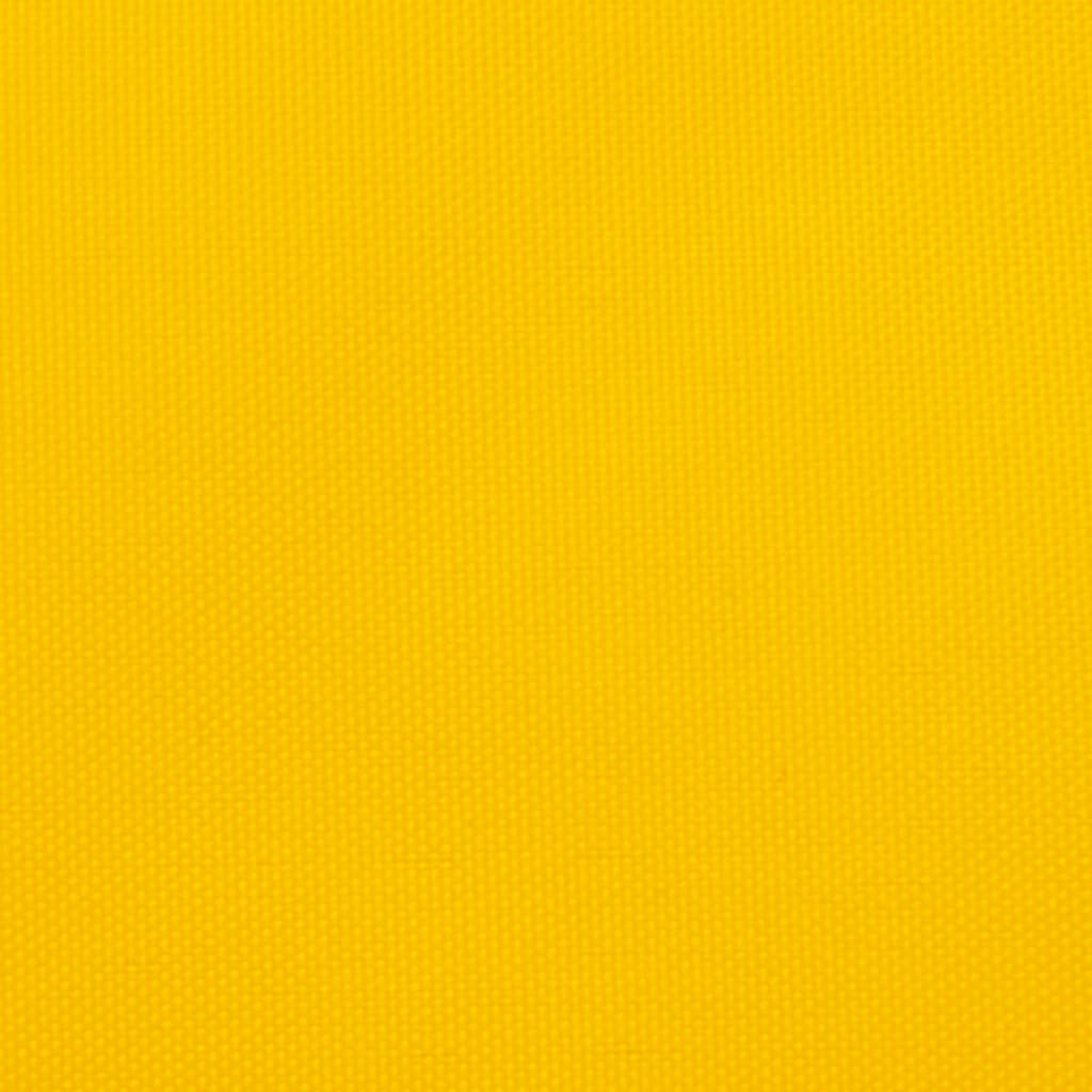 Schaduwdoek rechthoekig geel waterdicht oxford stof detail 8