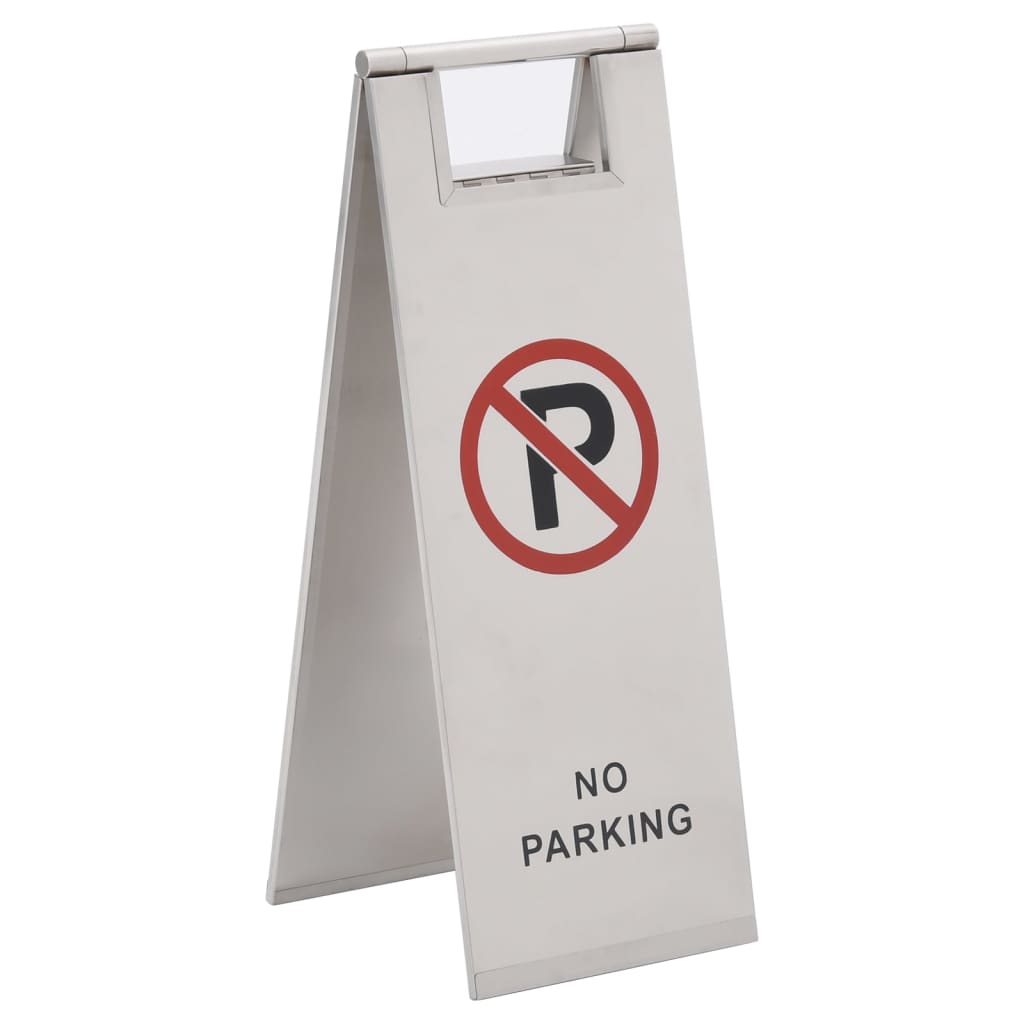 Inklapbaar waarschuwingsbord niet parkeren