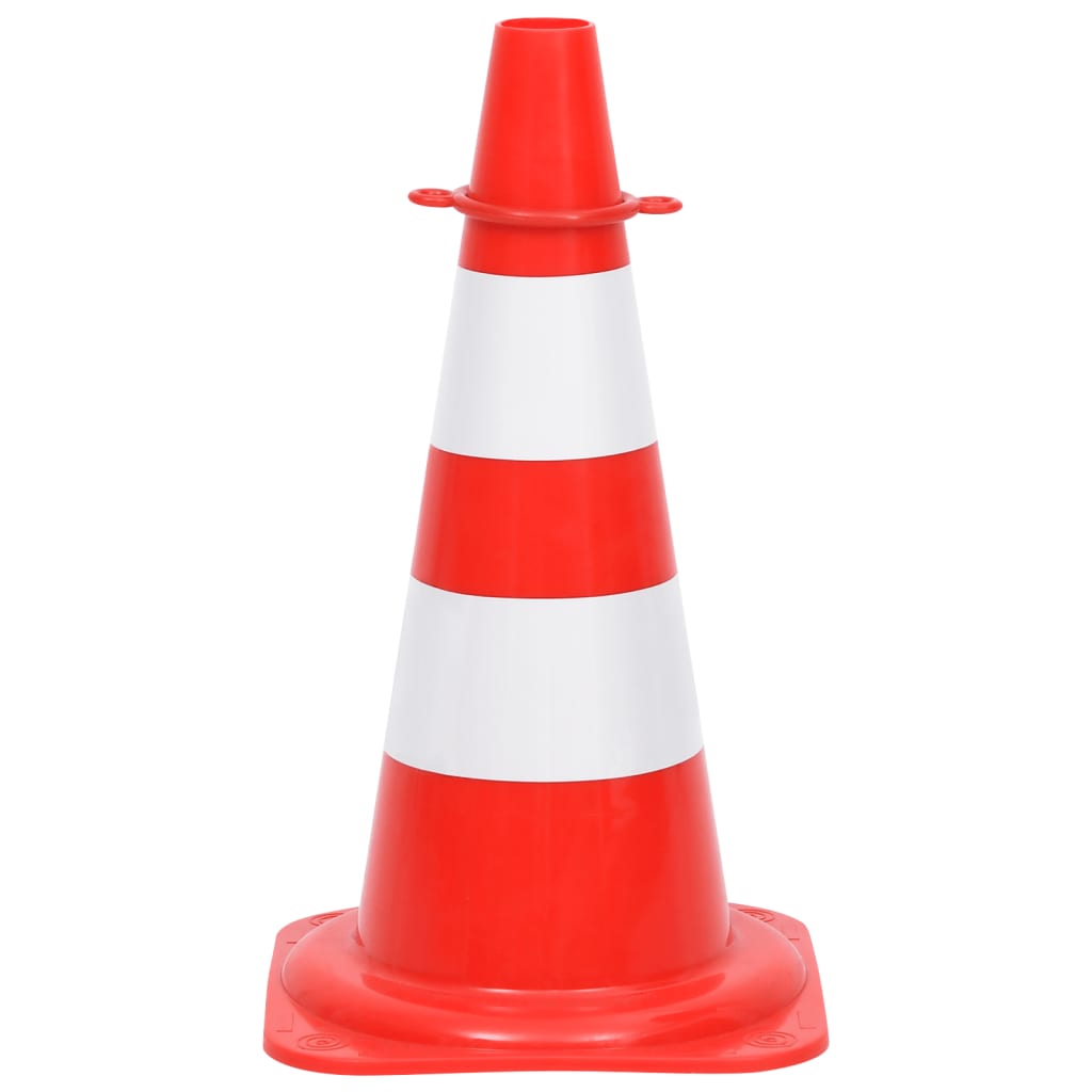 Kegelset met ketting 10 meter rood en wit
