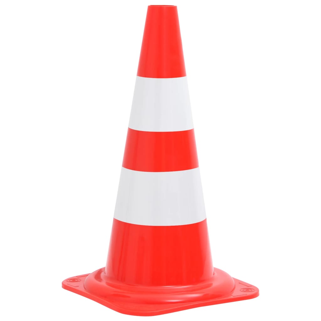 Kegelset met ketting 10 meter rood en wit