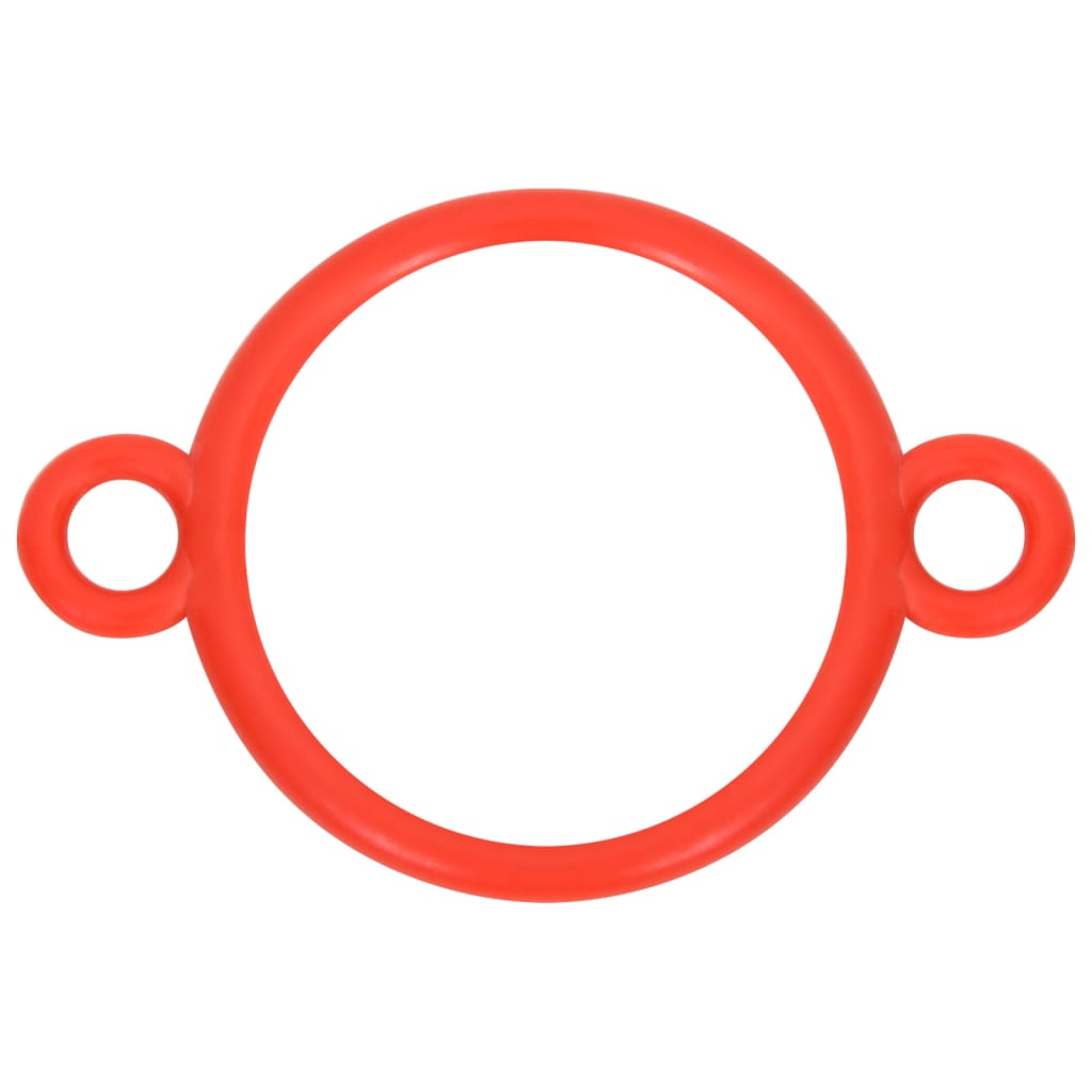 Kegelset met ketting 10 meter rood en wit