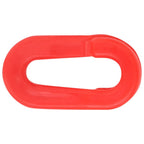 Kettingpalenset met kunststof ketting 10 meter rood en wit