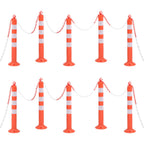 Verkeerspalen met ketting 75 cm