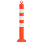 Verkeerspalen met ketting 75 cm
