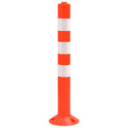 Verkeerspalen met ketting 75 cm