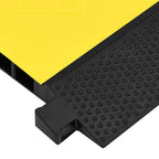 Kabelbeschermer drempel met 2 tunnels 100 cm rubber - 1 stuk - afbeelding 5