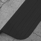 Drempelhulp 110 x 21 x 2,5 cm rubber - 2 stuks - afbeelding 2