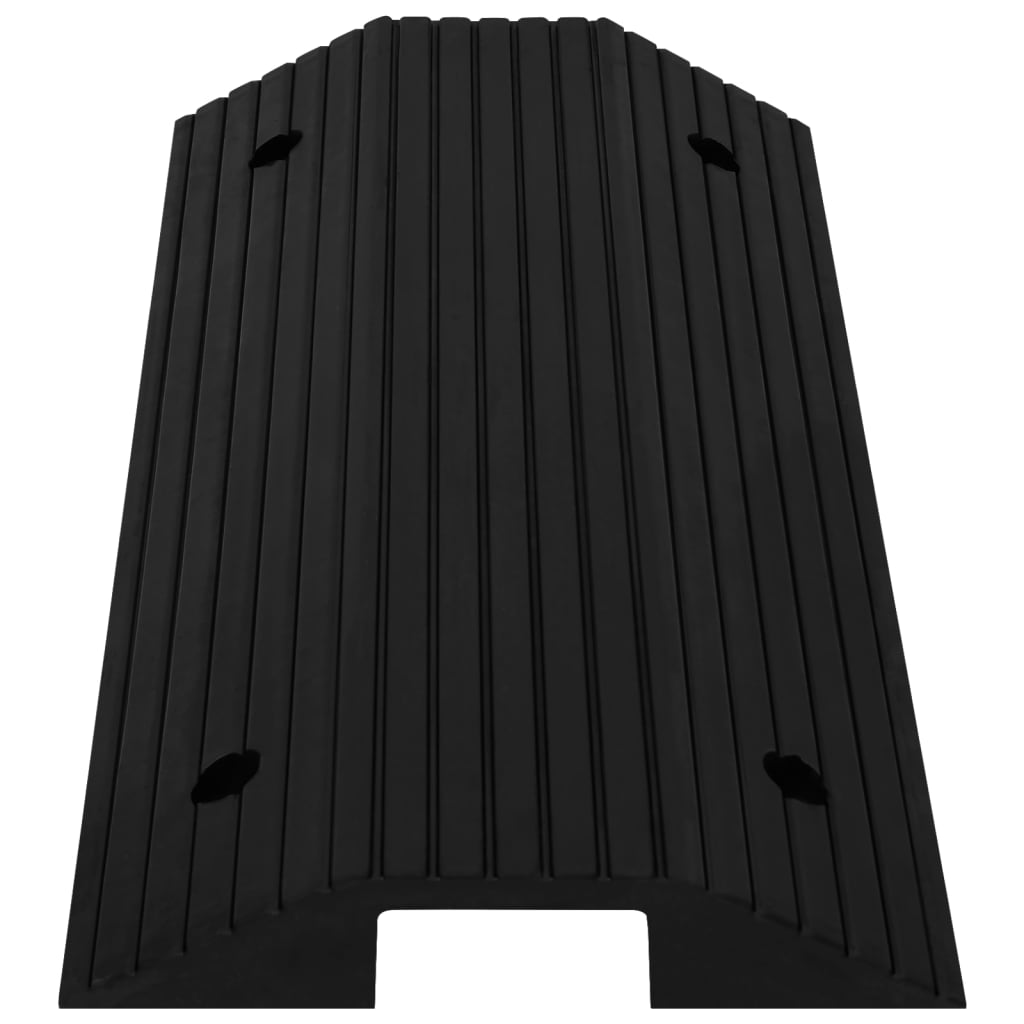 Drempelbrug 80 x 40 x 8 cm rubber - 1 stuk - afbeelding 3