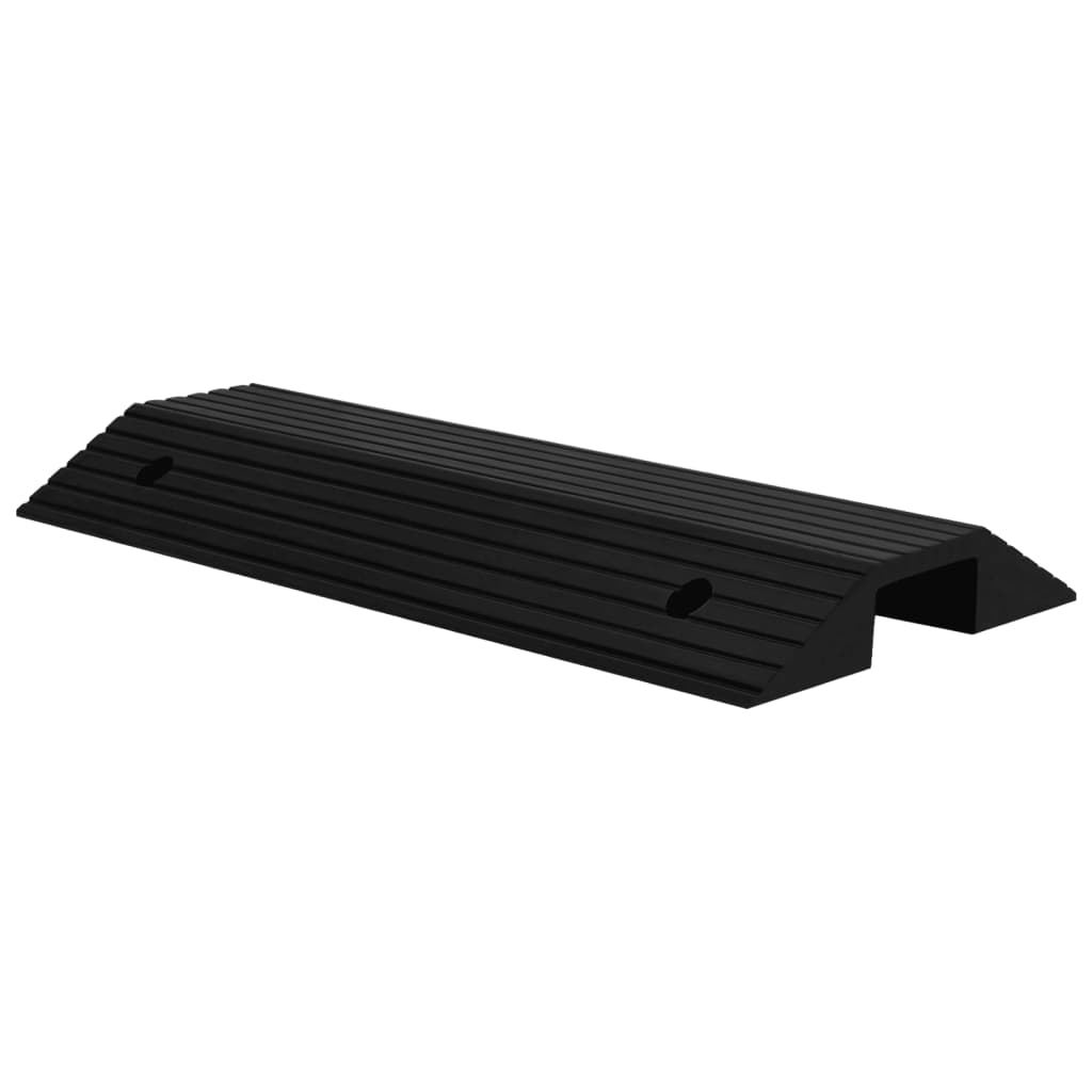 Drempelbrug 80 x 40 x 8 cm rubber - 2 stuks - afbeelding 2