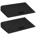 Oprijhulpen 2 stuks 50 x 30 x 11 cm rubber