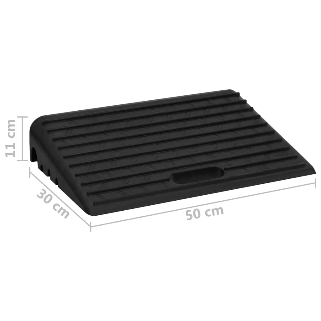 Oprijhulpen 2 stuks 50 x 30 x 11 cm rubber - afbeelding 8