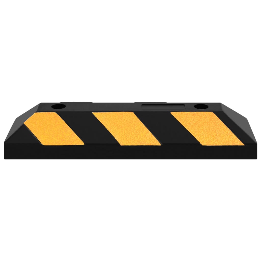 Parkeerblokken reflecterend 2 stuks 56 x 15 x 10 cm rubber - afbeelding 4