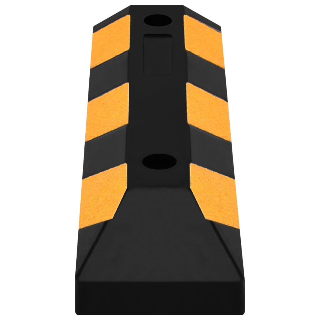 Parkeerblokken reflecterend 2 stuks 56 x 15 x 10 cm rubber - afbeelding 5
