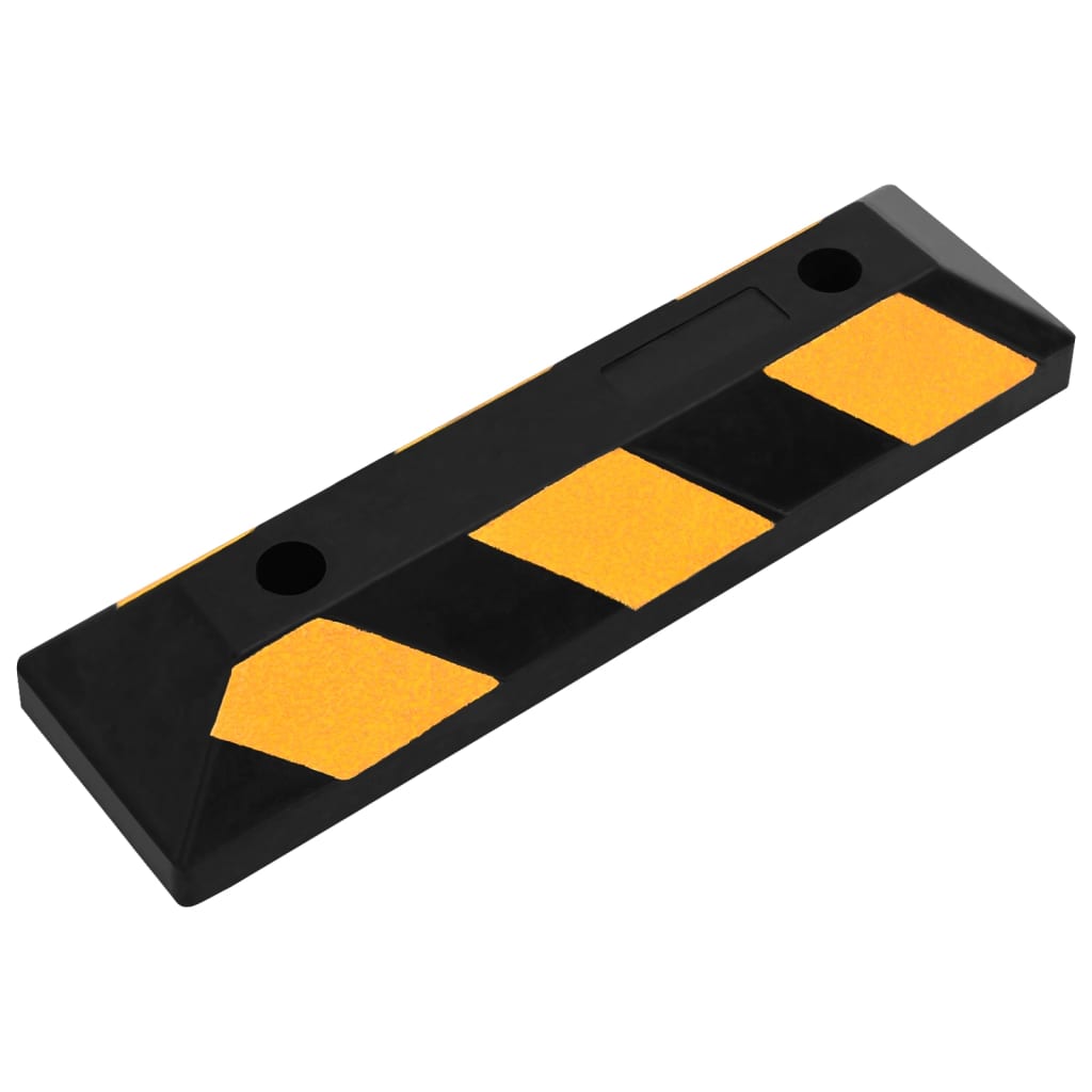 Parkeerblokken reflecterend 2 stuks 56 x 15 x 10 cm rubber - afbeelding 6