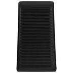 Wielblokken rubber 16 x 9 x 9 cm blauw