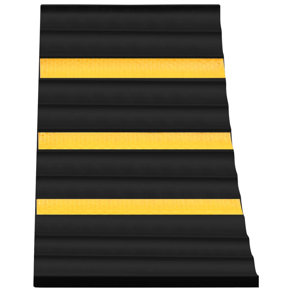 Wielblokken rubber 29 x 16 x 19 cm zwart