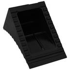 Wielblokken rubber 29 x 16 x 19 cm zwart