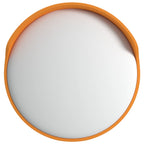 Verkeersspiegel voor buiten 30 cm polycarbonaat oranje