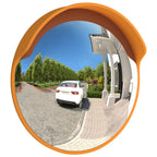 Verkeersspiegel voor buiten 30 cm polycarbonaat oranje