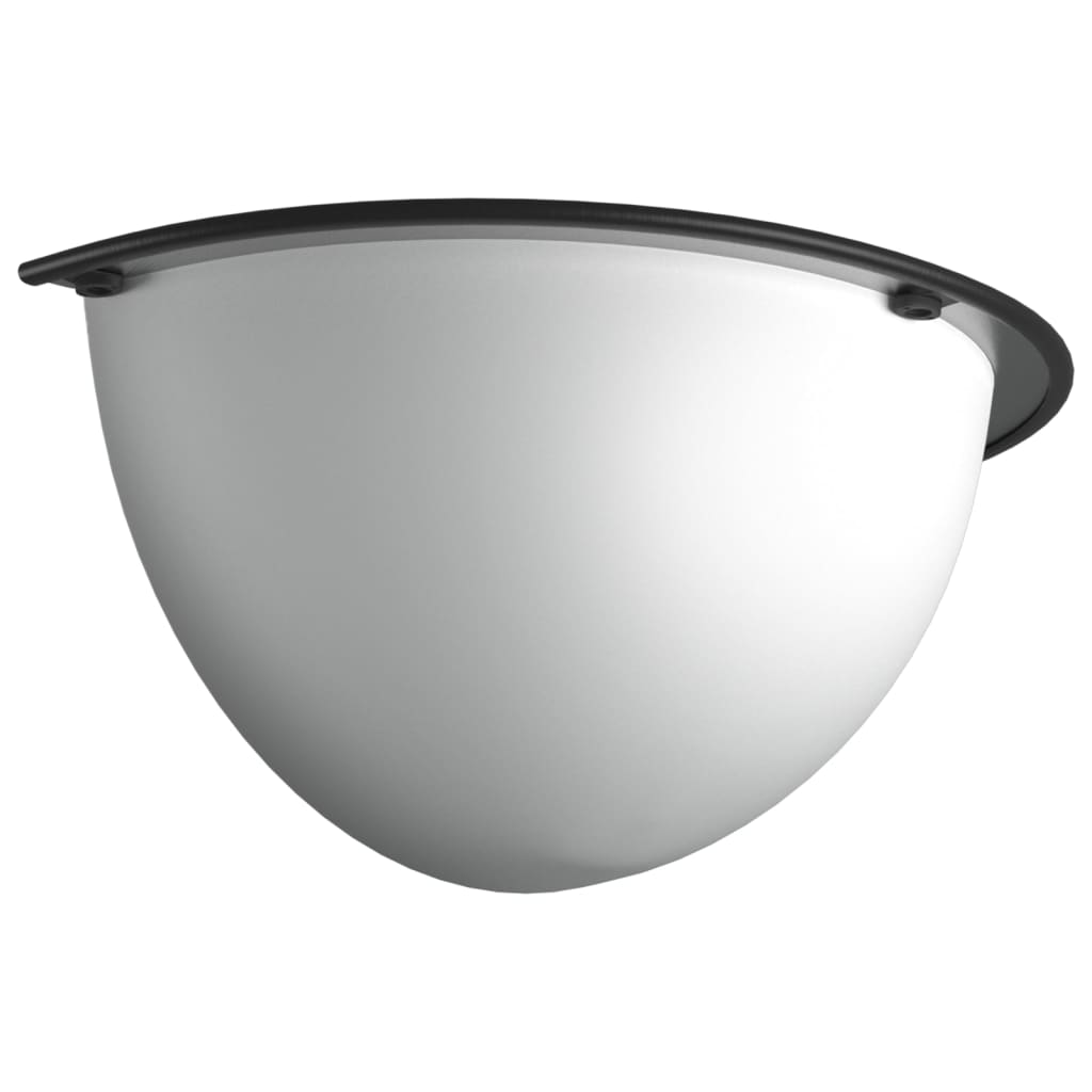 Verkeersspiegels halve bol 40 cm acryl 2 stuks