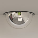 Verkeersspiegels halve bol 40 cm acryl 2 stuks